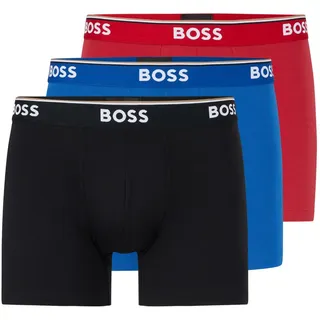 BOSS Herren Briefs 3p Co/EL Boxershorts, New - Open Miscellaneous962, XXL EU