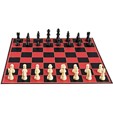 Point Games Klassisches Schachbrett Set – Super Haltbares Schach Einstellen - Traditionelles Reise Schachspiel – Faltbares Reise-Brettspiel Für Ganze Familie – Mini-Brett Chess Set Für Anfänger