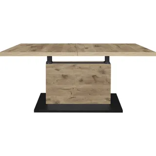 Mäusbacher Lift Couchtisch Braun Eiche 56-75 x 120-160 cm
