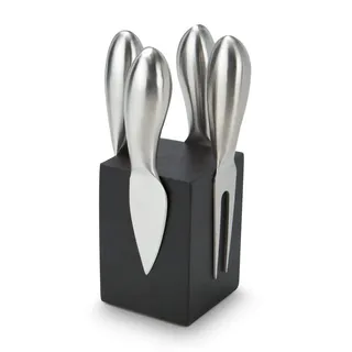 Rominox Magnet-Messerhalter 5-tlg. Schwarz