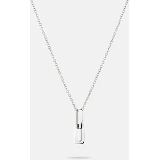 Liebeskind Berlin Kette mit Anhänger Festive Mini Link Silber Edelstahl L: 45 B: 2mm