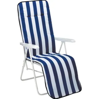 BEST Freizeitmöbel Relaxliege Chiemsee 58 x 108 x 75 cm Weiß