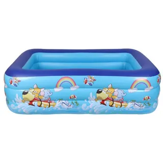 Aufblasbarer Pool, für Balkon Garte, Family Pool,Indoor Outdoor Garten Swimmingpool, Für Erwachsene, Nicht für Kinder unter 14 Jahren (120x85x30CM)