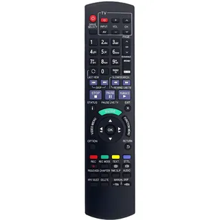 N2QAYB001046 Ersatz-Fernbedienung für Panasonic Blu-ray-Player DMR-BST850EG DMR-BST950 DMR-BWTDMR-720EB DMR-BCT720EG DMR-BCT735 DMR-BCT750EG DMR-BCT820 DMR-BCT850EG DMR-BCT850EG -BCT9500 DMR-BST720EG