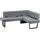 Eckbank »Martina«, modernes Design, Gestell aus massivem Metall