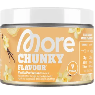 MORE Nutrition Chunky Flavour Vanille Pulver 150 g