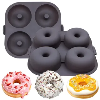 Butabeishy Silikon Donutform 4er Set, 2 Stück, 20x21 cm