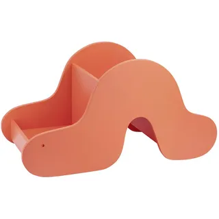 Remember Kinder Bücherregal Frida , Orange , Holzwerkstoff , 30x36.9x70 cm , stehend , Babymöbel & Kindermöbel, Babyzimmer, Babyregale & Kinderregale