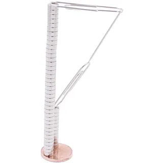 Brudazon | 90 Mini Scheiben-Magnete 5x2mm | N52 stärkste Stufe - Neodym-Magnete ultrastark | Power-Magnet für Modellbau, Foto, Whiteboard, Pinnwand, Kühlschrank, Basteln | Magnetscheibe extra stark