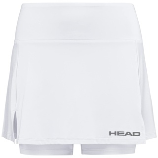 Head CLUB Basic Skort Girls, weiß, 140