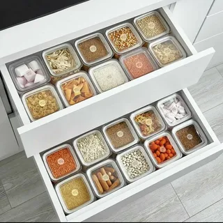 COFI Vorratsdosen Set 30-teilig transparent