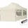 Faltpavillon 3 x 6 m inkl. 4 Seitenteile Creme