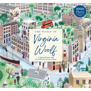 LAURENCE KING The World of Virginia Woolf 1000 Piece Puzzle: A Jigsaw Puzzle