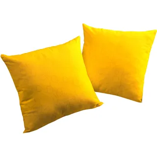 Wirth Dekokissen "Westport", gelb, ranken