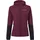 IV Softshelljacke für Damen Winddichte Jacke mit Kapuze wasserdicht und luftdurchlässig aus Stretchmaterial für Wandern und Radtouren cassis uni Größe 38