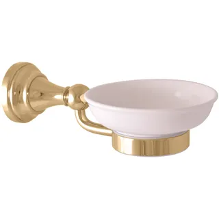 copy of Runde Seifenschale KERA aus Messing und Keramik RAV SLEZAK - Bronze