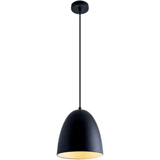 Paco Home JACK 1-flg. Ø 25 cm rund schwarz