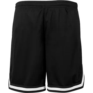 Build Your Brand BY047 | Two-tone Mesh Shorts - Farbe: Black/Black/White - Größe: XXL - Schwarz