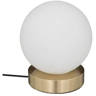 Atmosphera Tischlampe Weiß Gold
