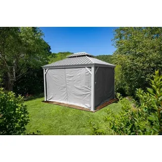 Sojag Vorhang-Set für Pavillon Messina 12 x 16 m Taupe