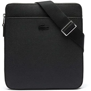 Lacoste Chantaco Umhängetasche Leder Black