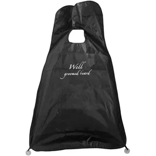 Bearded Man's Apron - Schürze für die Bartrasur - Schwarz