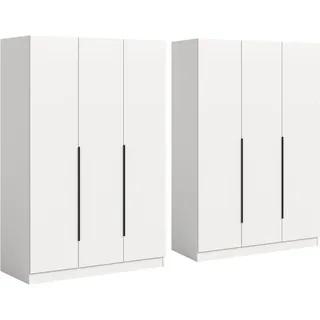 Home Affaire Kleiderschrank Skarde 240 x 180 x 52 cm Weiß