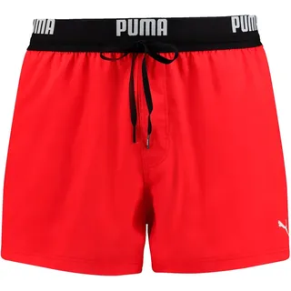 Puma Logo Badeshorts Red 2XL