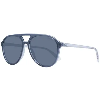 Polaroid PLD 4162/S Unisex-Sonnenbrille Vollrand Pilot Kunststoff-Gestell, grau