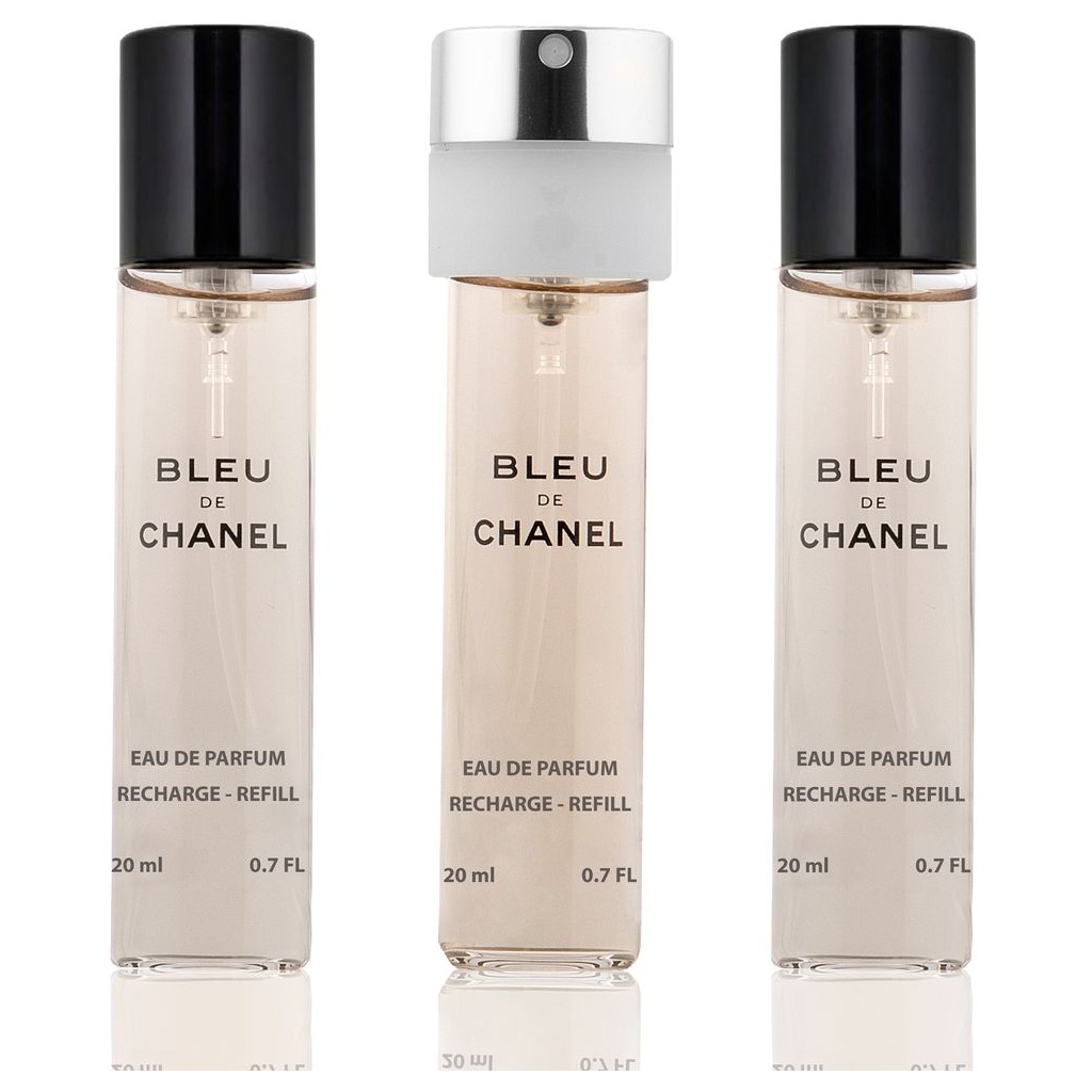 Bild von Bleu de Chanel Eau de Parfum Nachfüllung 3 x 20 ml