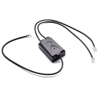 GEQUDIO G-EHS Adapter – Headset-Verbindung kompatibel für Jabra Engage 65/75/PRO Serie in Kombination IP-Telefonen GX- und GZ-Serie geeignet.