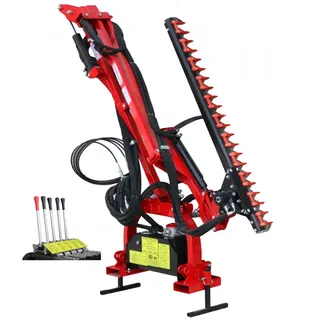 GeoTech Pro THT 175 - Heckenschneider-Ausleger für Traktor mit seitlichem Schwenkbereich