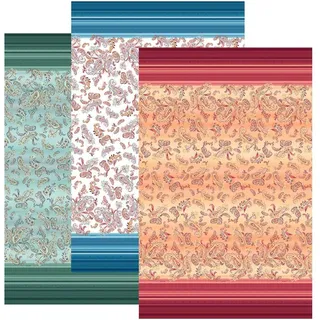 Bassetti Tagesdecke, Baumwolle, GRÜN, 220x255