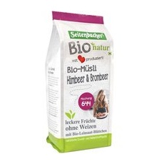 Seitenbacher® Bio natur Bio Müsli Himbeer & Brombeer
