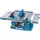 MLT100NX1 1500 W 230 V inkl. Sägeblatt, Parallelanschlag, Schiebestock, Tischverlängerung, Tischverbreiterung, Winkelanschlag, Arbeitstisch + Untergestell