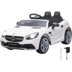 Jamara Elektro-Kinderauto »Ride-on Mercedes-Benz SLC«, ab 3 Jahren, bis 30 kg, inkl. Akku und Ladegerät, weiß