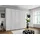Drehtürenschrank Monaco 246,3 x 216 x 58 cm Weiß