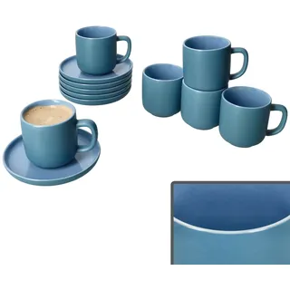 Ritzenhoff & Breker Espressotasse 0,07 l Blau 6 St.