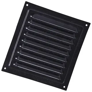 Duka Jalousie grid 200x200 mm black lacquered aluminium