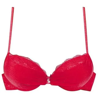 LASCANA Push-up-BH Damen kirschrot Gr.75C