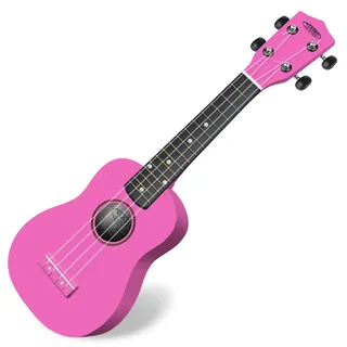 Classic Cantabile US-100 PK Sopran-Ukulele Pink,