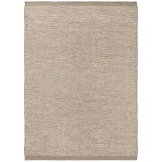 benuta Pure Wollteppich Rocco Taupe 300x400 cm , Textil , Beton Optik , Rechteckig , 300x400 cm , Care & Fair, Handmade in India , pflegeleicht , Teppiche und Böden, Teppiche, Schafwollteppiche