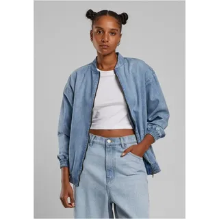 URBAN CLASSICS Ladies Oversized Skater Jacket | Blau - XS