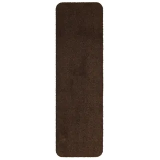 my home Läufer »Willa« rechteckig 9 mm Höhe Schmutzfangläufer, In- und Outdoor geeignet, waschbar, braun