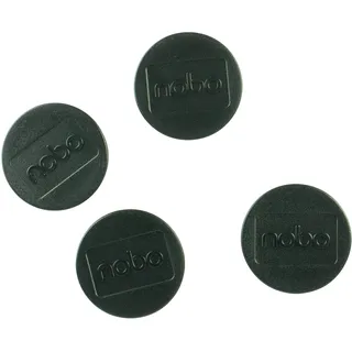 NOBO Haftmagnet Ø 38mm Schwarz