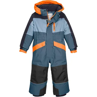 first instinct by killtec Kinder Skioverall mit Kapuze FISW 47 MNS ONPC, denim dunkelpetrol, 86/92, 43394-000
