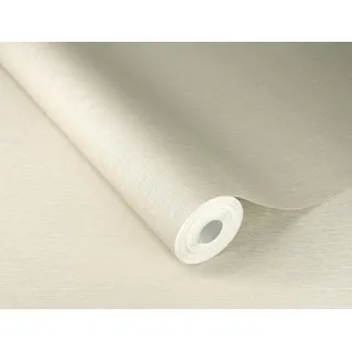Rasch Vliestapete Einfarbig Linien Struktur Beige Metallic 608656