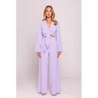 Made of Emotion Weite Damenhose Semiramis M862 lila L - Lila