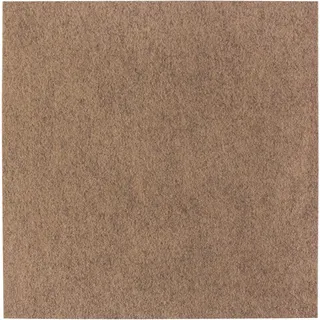 Andiamo Teppichfliese »Abbo, selbstklebend«, quadratisch, 4 mm Höhe, Bodenschutz, quadaratisch 40x40 cm, 25er Set, 50er Set, 100er Set, beige