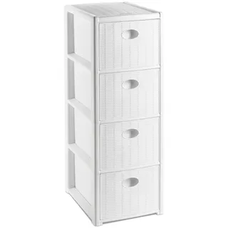 stefanplast Kommode Platzsparend Marke Stefanplast 30300 Weiß